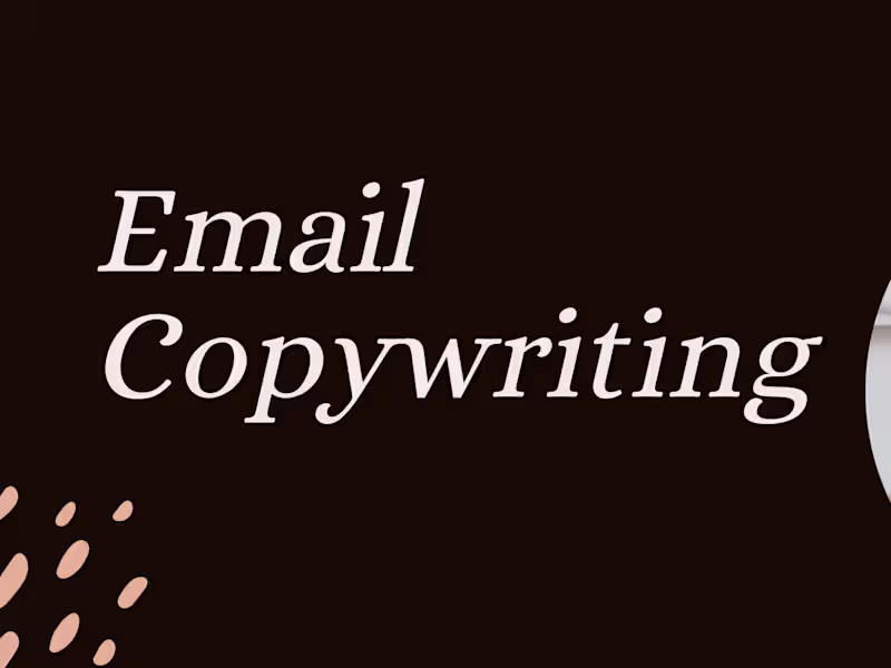 Cover image for Email Copywriting For Brand Promotion