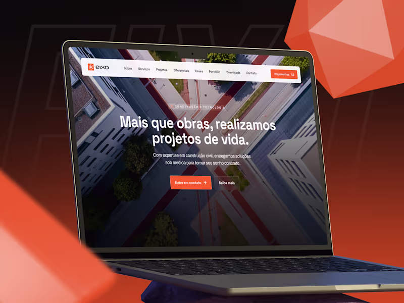 Cover image for Eixo Landing Page