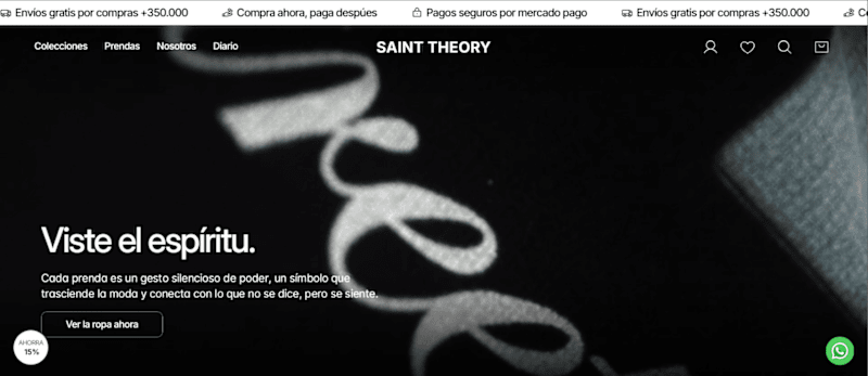 Cover image for Saint Theory