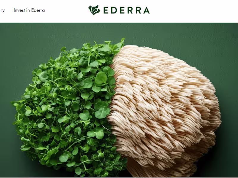 Cover image for EDERRA | Functional Superfood Supplements
