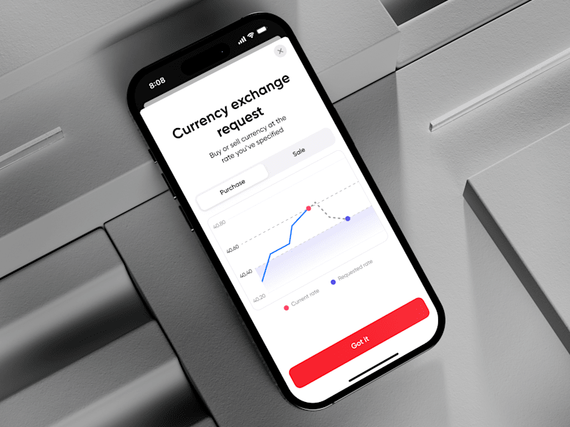 Cover image for Currency Exchange Limit Order in PUMB－Banking App