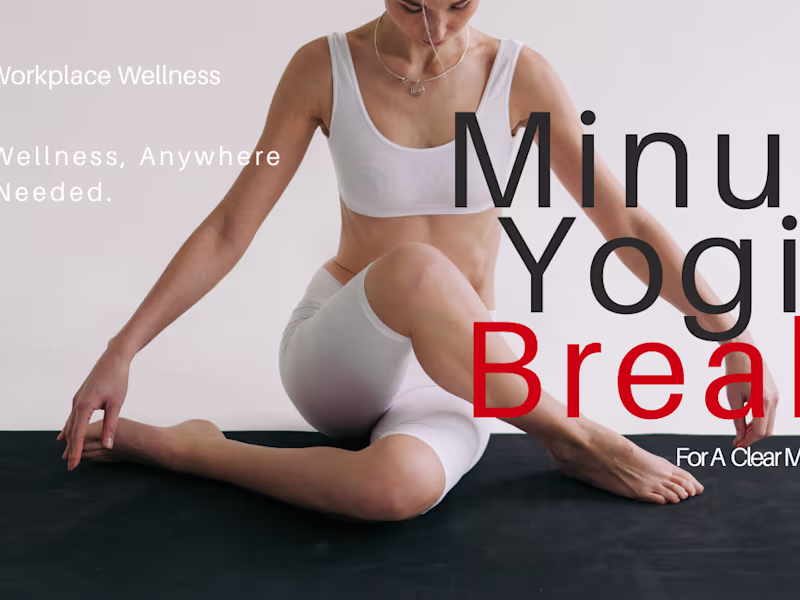 Cover image for 5-Minute Yogic Breaks for a Clear Mind at Work