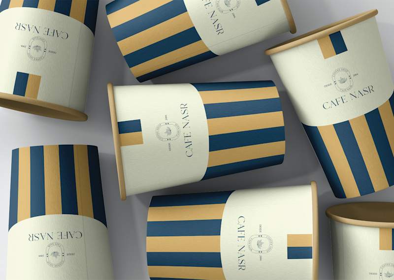 Cover image for CAFE NASR / Coffee Shop Branding 