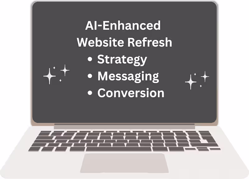 Cover image for AI-Enhanced Website Refresh & Brand Messaging Strategy