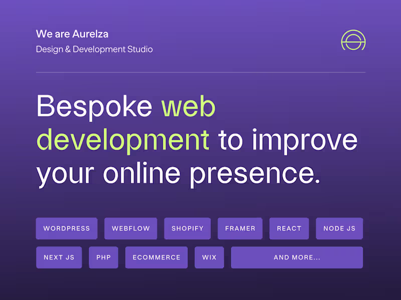 Cover image for Website Development