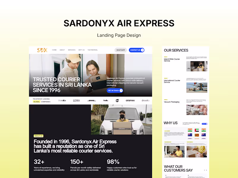 Cover image for Sardonyx Air Express Digital Identity Project
