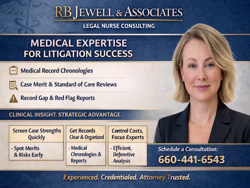 Cover image for Expert Legal Nurse Case Consulting