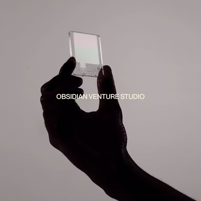 Cover image for OBSIDIAN VENTURE STUDIO
