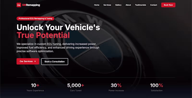 Cover image for Automotive Tuning Web Application