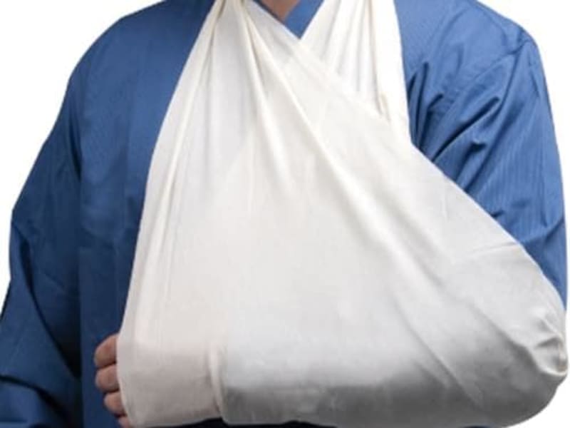 Cover image for Make An Arm Sling With Triangular Bandage - First Aid Advice