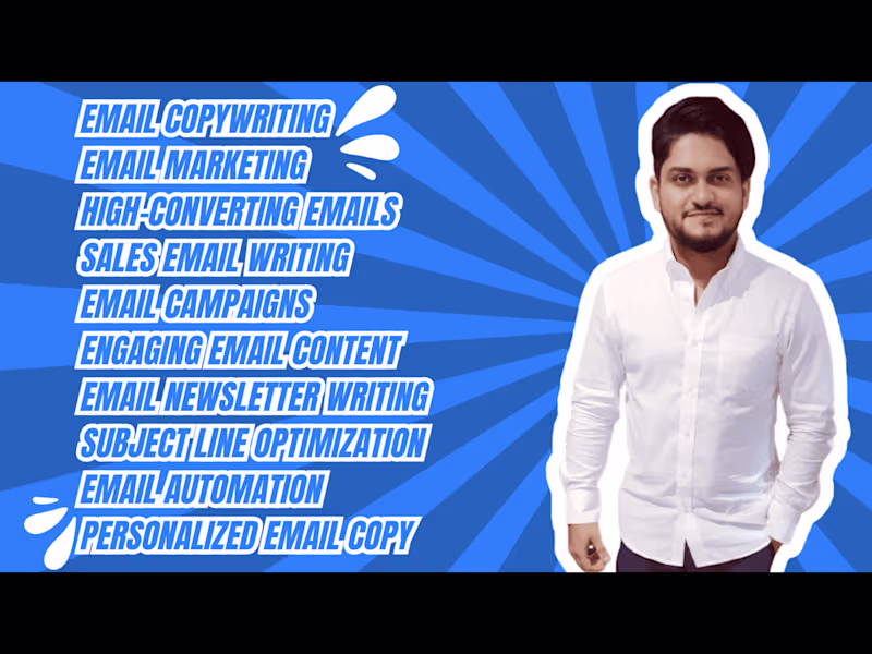 Cover image for Write high converting email copy to boost sales and engagement