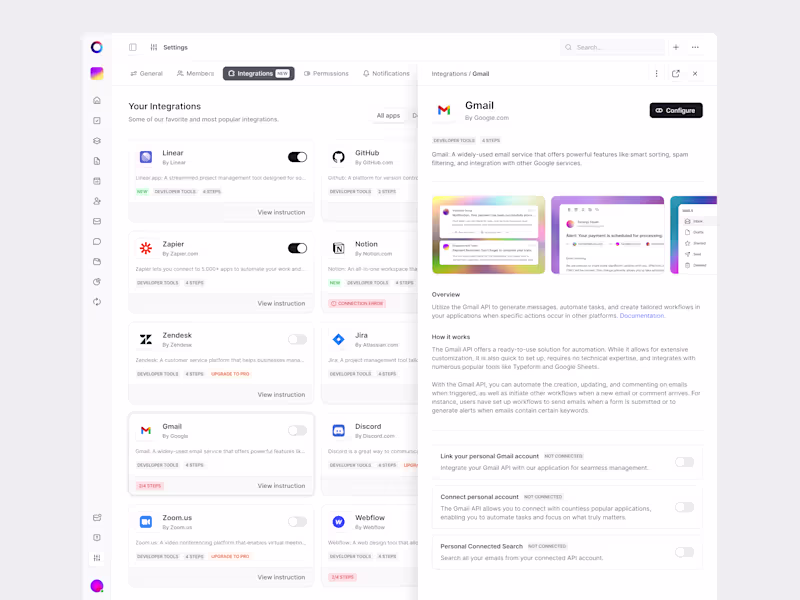 Cover image for Detail Drawer Component