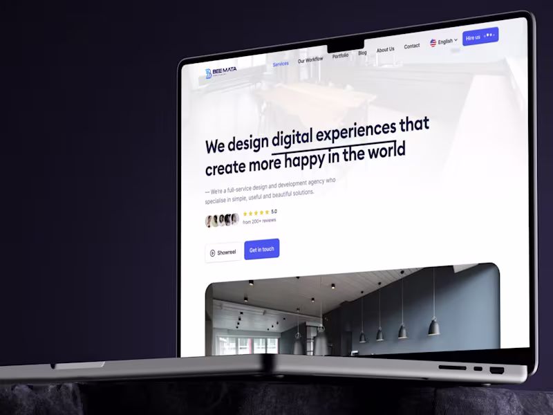 Cover image for Website Design + Development