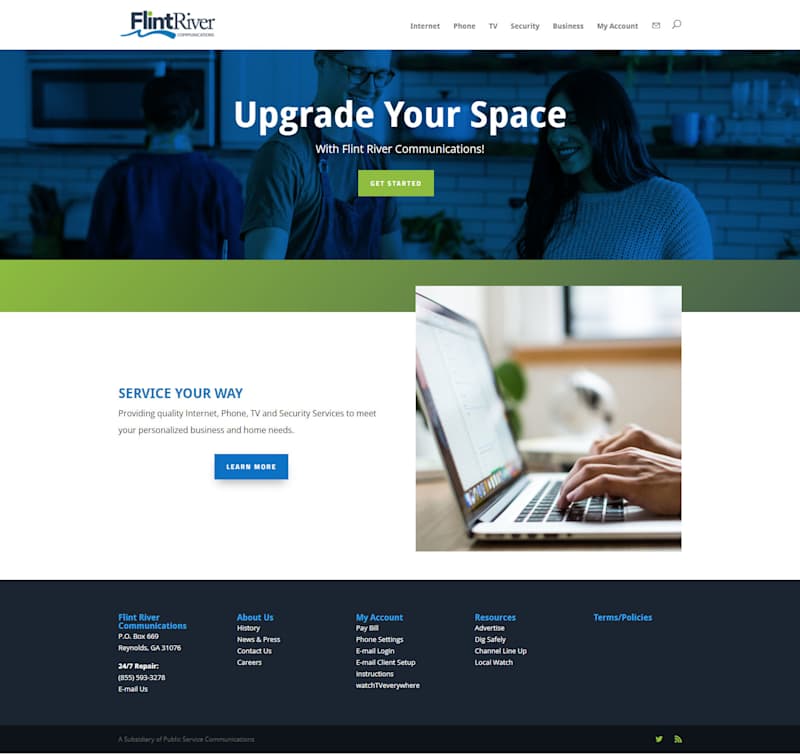 Cover image for ISP Website & Branding