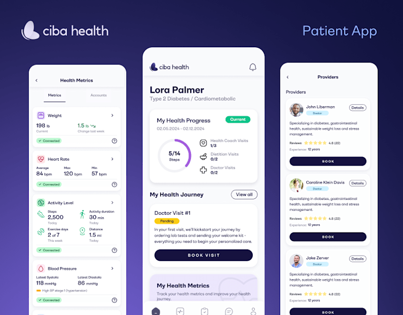 Cover image for Ciba Health - Patient Mobile App