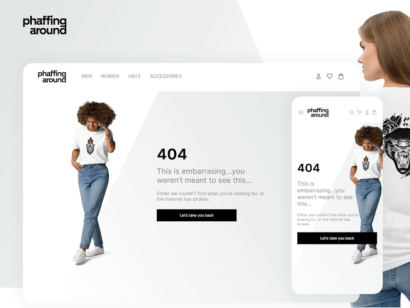 Cover image for Daily UI Challenge 008: 404 Page Design