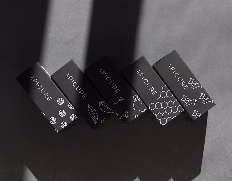 Cover image for Apicure Soaps - packaging redesign