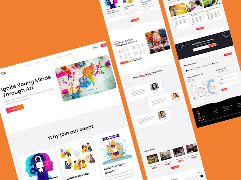 Cover image for Example Case Study: Revitalizing Young at Art’s Online Platform