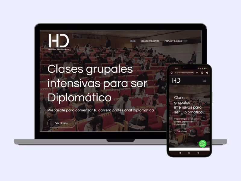 Cover image for Diplomatic Classes Website