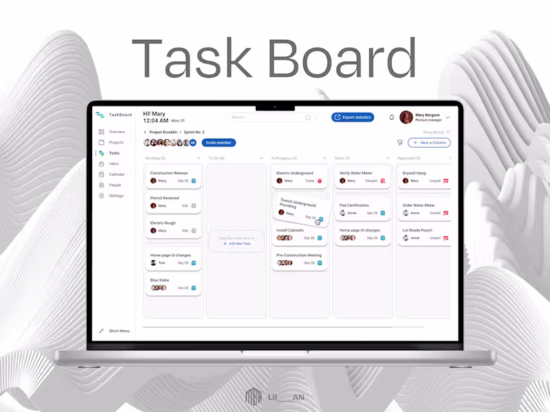 Cover image for Task Board :: Behance