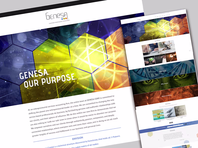 Cover image for Rebrand, Website Redesign & a Direct Marketing mail-out designs