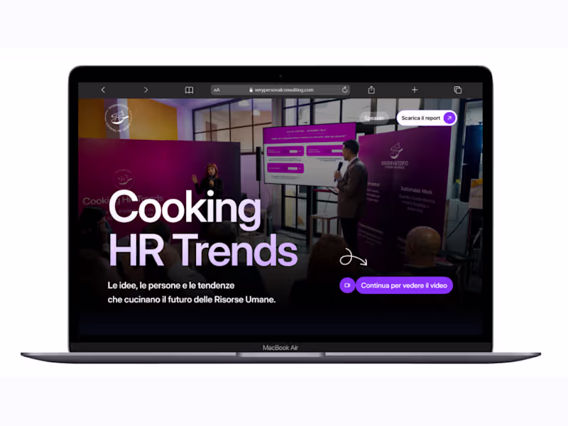 Cover image for Milan event landing page created