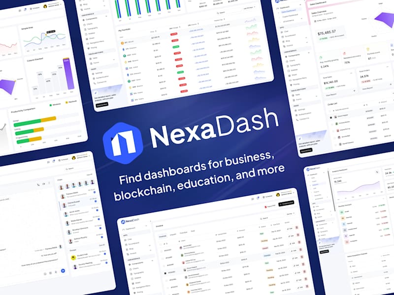 Cover image for NexaDash Admin Dashboard