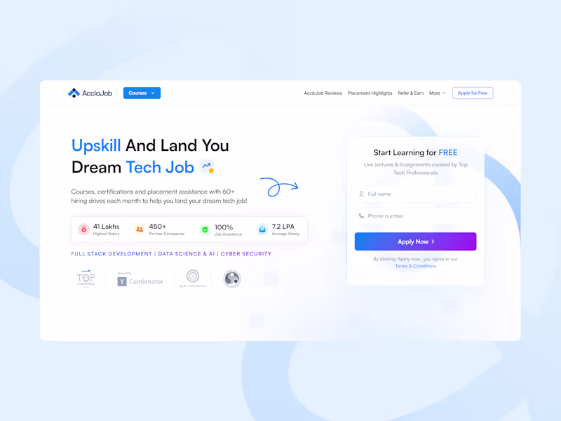Cover image for AccioJob Main Landing Page