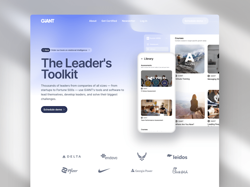 Cover image for GiANT - Online Leadership Platform