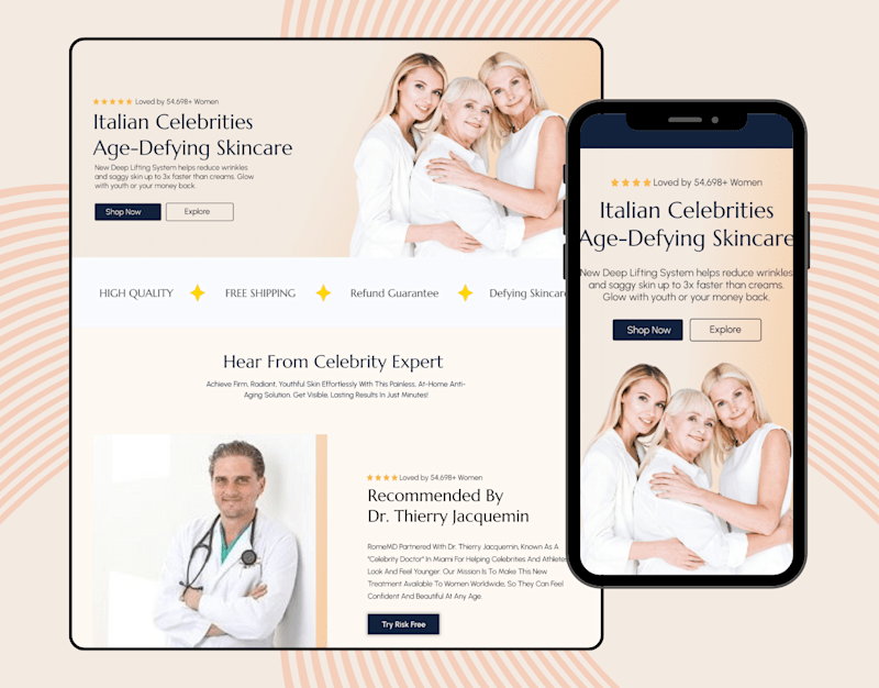 Cover image for Home Page Redesign for Rome MD Using Gempages