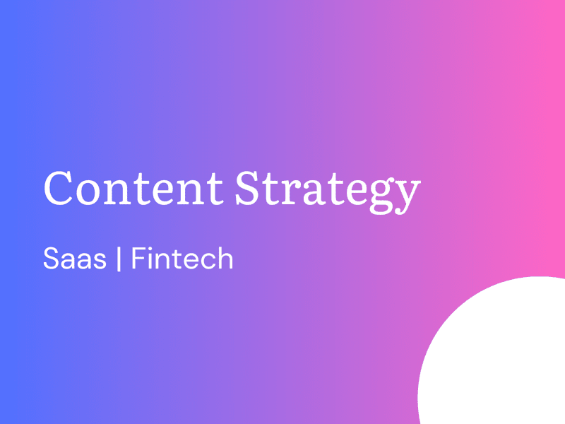 Cover image for Content Strategy for Startups & Small Businesses