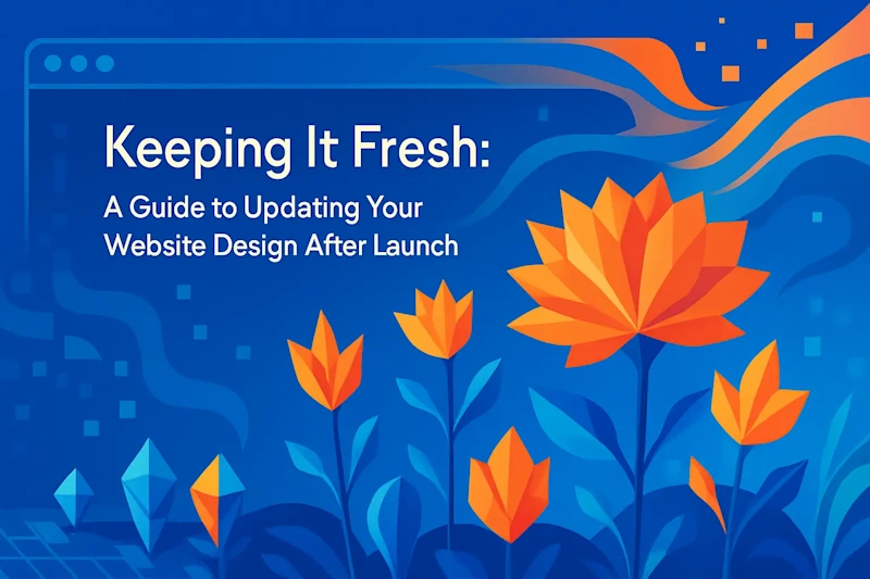 Cover image for Keeping It Fresh: A Guide to Updating Your Website Design After Launch