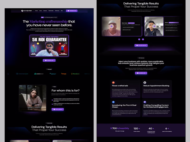 Cover image for Quantum spike Digital - Framer website
