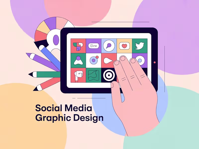 Cover image for Transforming Social Media for brands: Custom Graphic Designs 