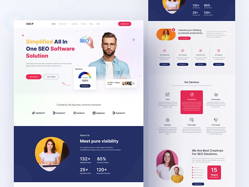 Cover image for Website UI/UX Design