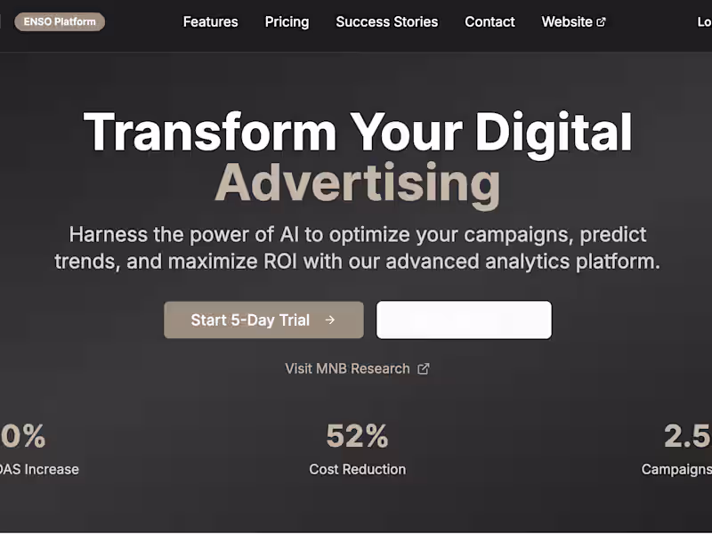 Cover image for MNB Digital Ads SaaS