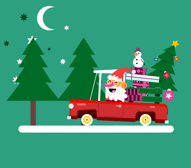 Cover image for Santa on duty!