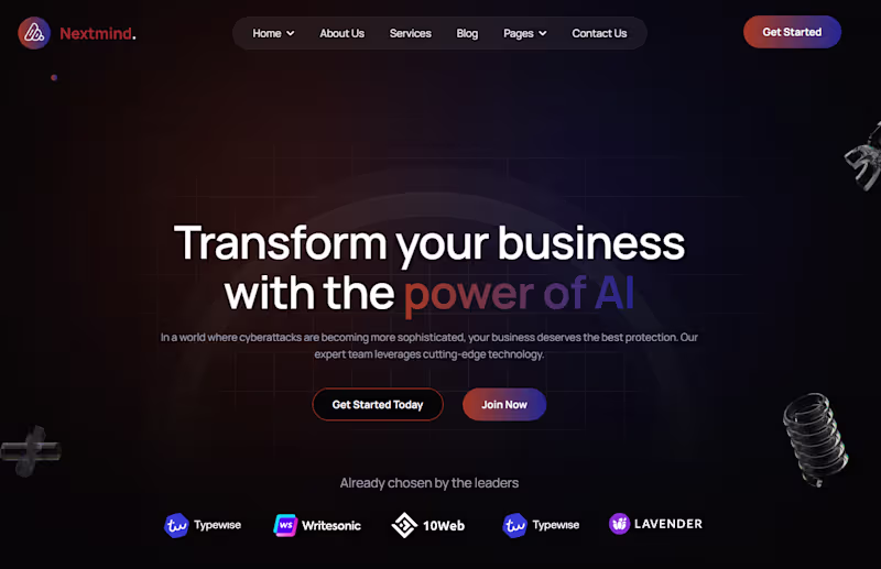 Cover image for NextMind AI SAAS