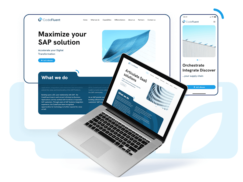 Cover image for CodeFluent Landing page