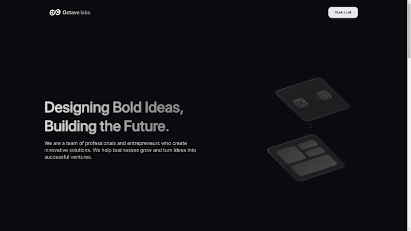 Cover image for Octave Labs Landing Page
