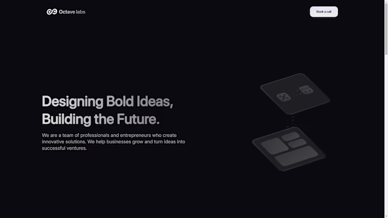 Cover image for Octave Labs Landing Page