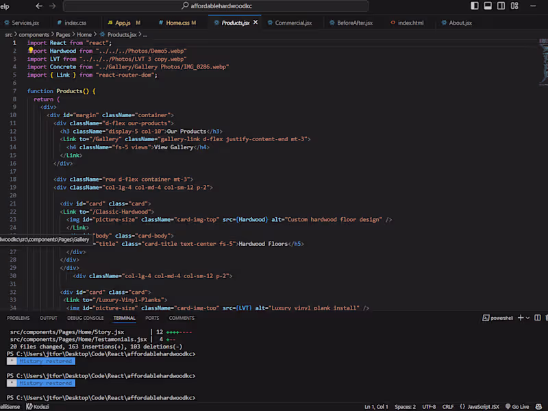 Cover image for Full Website Development