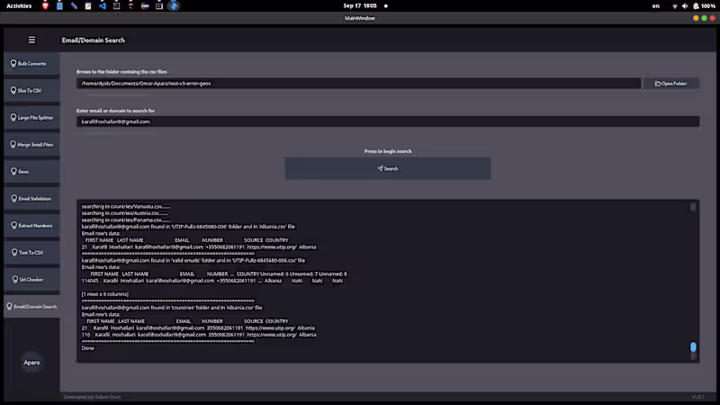 Cover image for Apara Data Analysis Desktop App