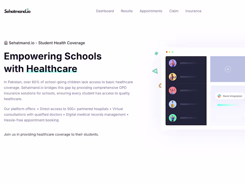 Cover image for Sehatmand.io