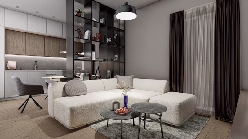 Cover image for Interior design and restructuration of an apartment