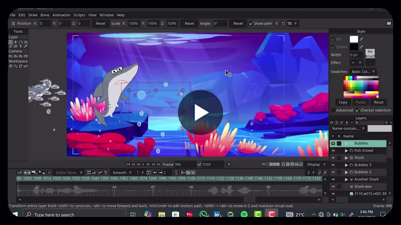 Cover image for 2d animated film