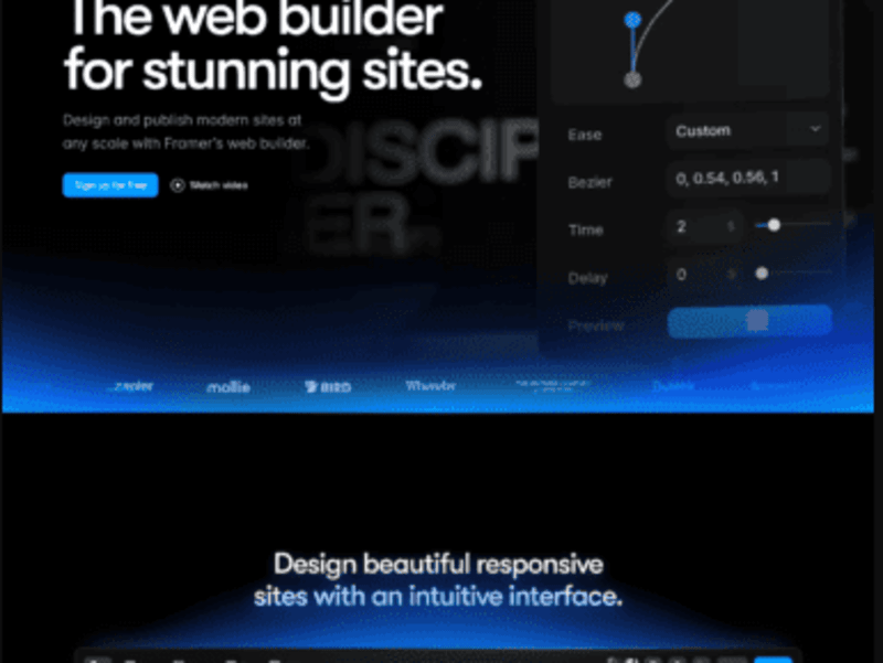 Cover image for Framer//Bubble Landing Page