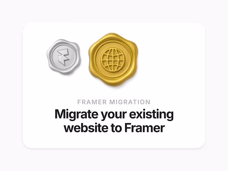 Cover image for Framer Migration