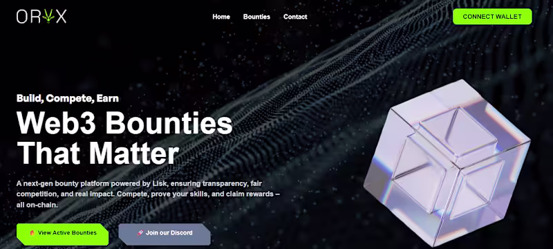 Cover image for ORYX Project