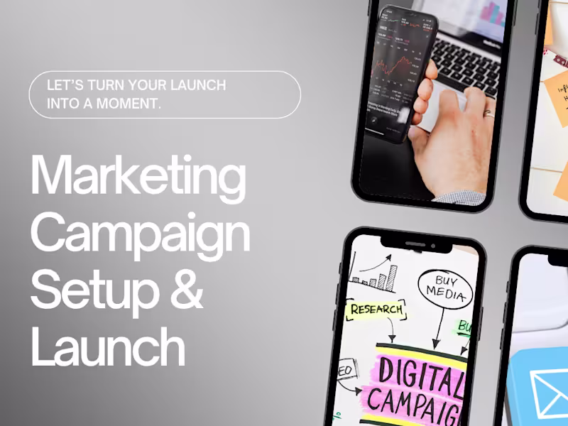 Cover image for Marketing Campaign Setup & Launch (Google, Meta, Email)